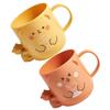 2 Pcs Children's Plastic Mug Bathroom Cup Spit Cup Bathroom Brushing Plastic Coffee s Coffee Mugs Cute Unbreakable Student Three-Dimensional view 1