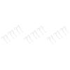Cabilock 18pcs Acrylic High Heels Display Stand Fashion Sandals Holder for Organized Storage and Showcasing Entryway Closet view 1