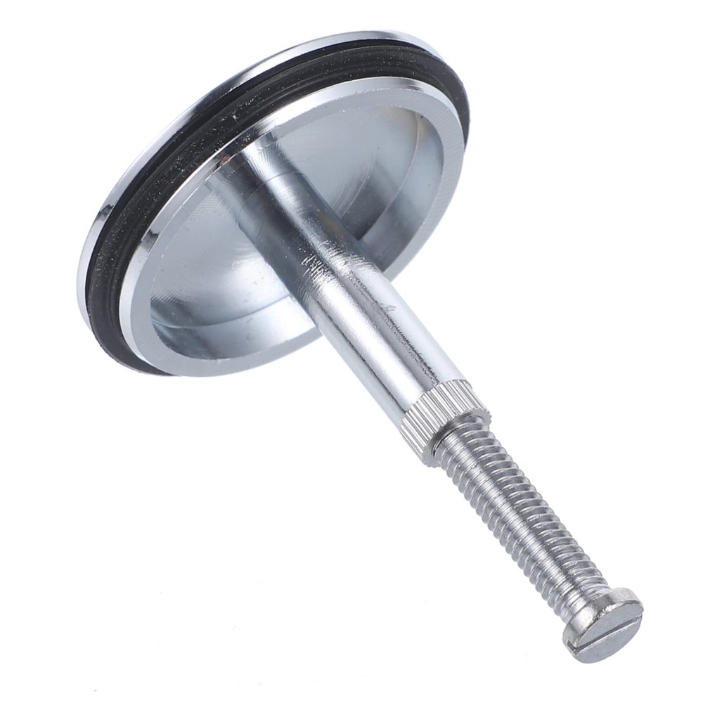 Anneome Bath Plug Rotary Tub Drain Stopper with Anti-Block Design Easy Installation Bathroom Drain Accessory for Bathtub Overflow Protection