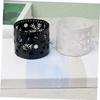 HOMSFOU 2pcs Hollow Candle Holder Christmas Tealight Stand Xmas Decoration Christmas Candle Stand Decorative Holders Mini s Holders Tea European Style view 4