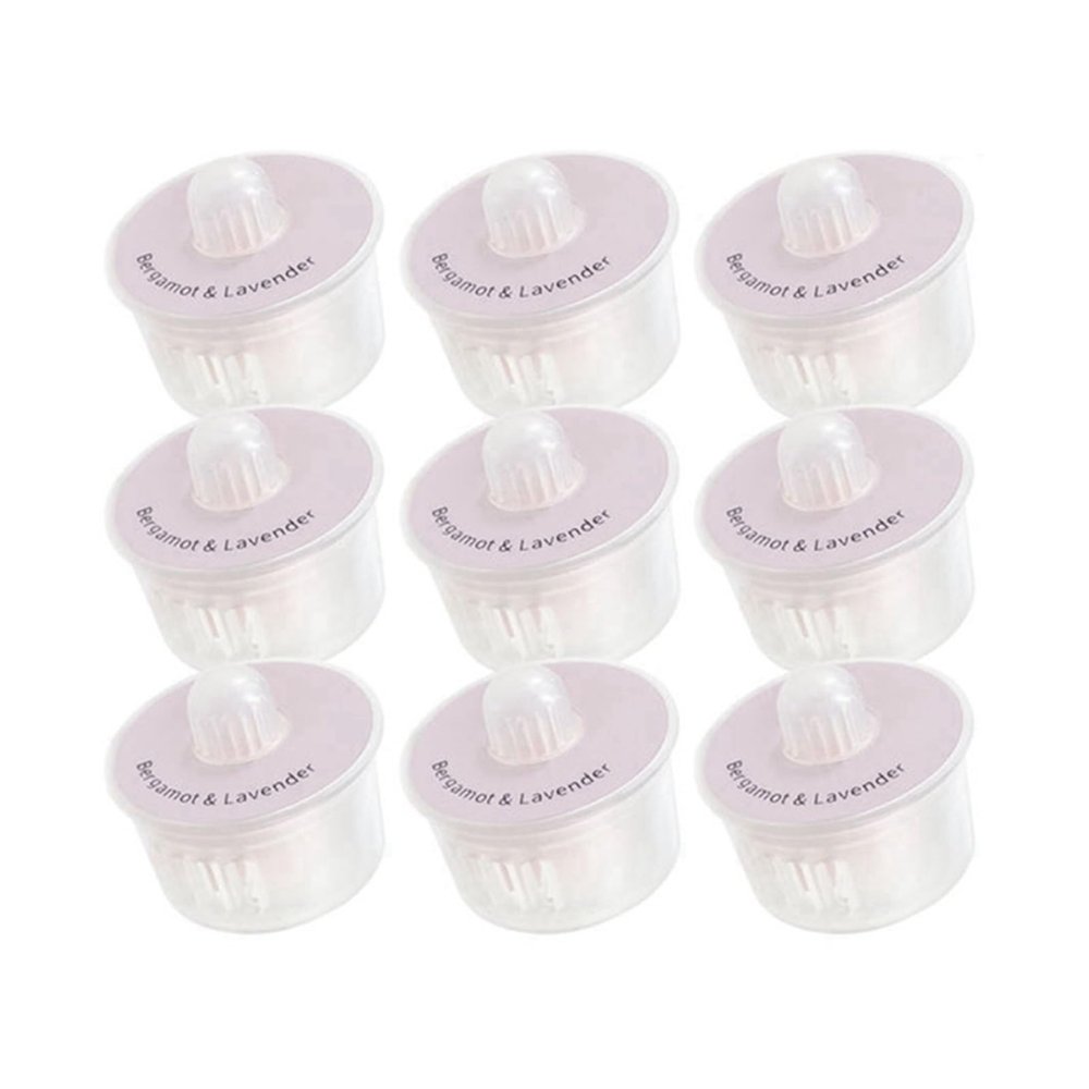 Vacuum Cleaner 9PCS Air Freshener Sweeper Aromatherapy, Compatible for ECOVACS Deebot OZMO T9 Max/Power/Aivi / T10 / X1 Plus, Vacuum Cleaner Kit (Color : Pink)