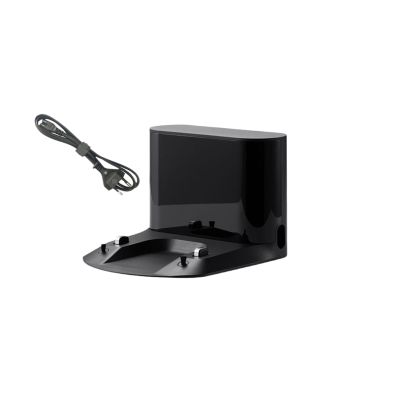 Vacuum Cleaner Docking Station Base Parts.Compatible for Roborock S7 Q7 S7 Plus Q7 Max S5 Max S8 (Color : Black with Cable)