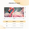 Pink Flamingo Print Party Banner Funny Christmas Banner Birthday Banner Backdrop Large Outdoor Banner Photography Background Xmas Party Decor for Garden Holiday Party Supplies view 2