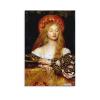 Vanity - A Medieval Maiden Posters Modern Home Art Wall Decor Canvas Print Canvas Painting Wall Art Poster for Bedroom Living Room Decor 12x18inch(30x45cm) Unframe-style view 1