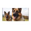 Shepherd Dog Print Party Banner Funny Christmas Banner Birthday Banner Backdrop Large Outdoor Banner Photography Background Xmas Party Decor for Garden Holiday Party Supplies view 2
