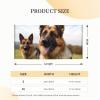 Shepherd Dog Print Party Banner Funny Christmas Banner Birthday Banner Backdrop Large Outdoor Banner Photography Background Xmas Party Decor for Garden Holiday Party Supplies view 3