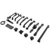 YEAHSO Cabinet Handles Suitcases Black Solid Aluminum Alloy Door Knobs and Kitchen Cupboard Pulls Drawer Furniture Hardware 1Pcs view 1