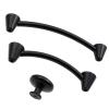 YEAHSO Black Cabinet Handles Solid Drawer Knobs Kitchen Cupboard Door Pulls Furniture Handle Cabinet Hardware 1Pcs view 1