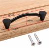 YEAHSO Black Cabinet Handles Solid Drawer Knobs Kitchen Cupboard Door Pulls Furniture Handle Cabinet Hardware 1Pcs view 2