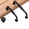 YEAHSO Black Aluminum Alloy Door Handle Drawer Kitchen Cupboard Cabinet Drawer Pull Knobs 1Pcs view 3