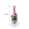 Decorative Vases Ceramic Vase Ornaments Living Room Countertop Flower Arrangement Creative Porcelain New Chinese Zen Style Flower Vases for Decor view 2