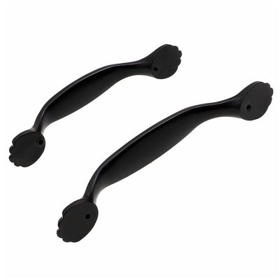 YEAHSO Black/White Door Handles rawer Pulls Knob Dresser Kitchen Cabinet Handles and Knobs Furniture 1Pcs