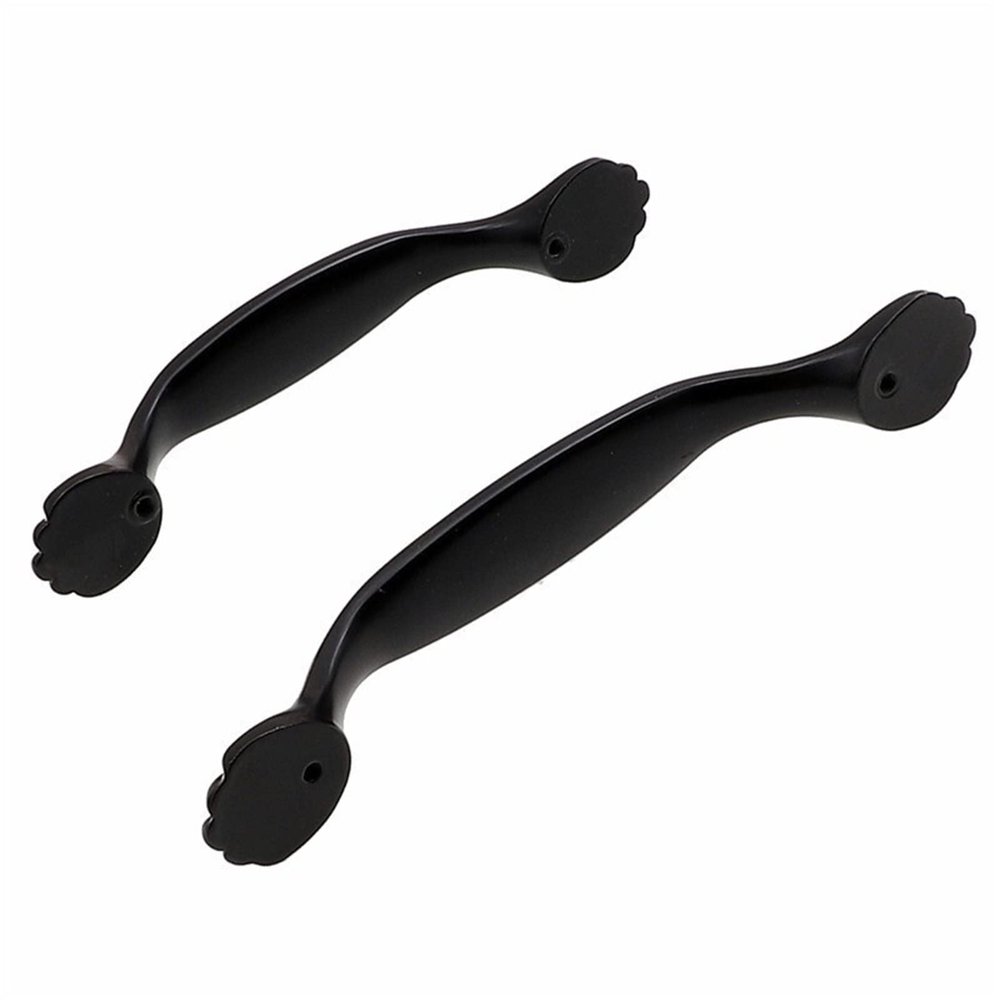 YEAHSO Black/White Door Handles rawer Pulls Knob Dresser Kitchen Cabinet Handles and Knobs Furniture 1Pcs