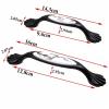 YEAHSO Black/White Door Handles rawer Pulls Knob Dresser Kitchen Cabinet Handles and Knobs Furniture 1Pcs view 4