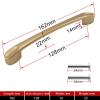 YEAHSO Matte Gold Cabinet Handles Solid Aluminum Alloy Kitchen Cupboard Pulls Drawer Knobs Furniture Handle Hardware 1Pcs view 2