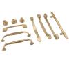 YEAHSO Matte Gold Cabinet Handles Solid Aluminum Alloy Kitchen Cupboard Pulls Drawer Knobs Furniture Handle Hardware 1Pcs view 3