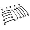 YEAHSO Black Handles for Furniture Parts Cabinet Knobs and Handles Kitchen Handles Drawer Knobs Pulls Cupboard Hardware Accessories 1Pcs view 3