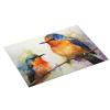 Oil painting bird Print Dish Drying Mat for Kitchen Counter Super Absorbent Microfiber Drainer Mats Large Size Dish Drying Pad Quick Drying Dish Rack Pad 18"x 24" view 3