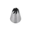 Cake Piping Tips Piping Nozzle Kit 3 Pcs Stainless Steel Piping Tips Rose Pastry Nozzles Cake Decorating Tools Flower Cake Piping Tips Set Portable view 3