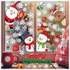 2 New Christmas Decorations, Christmas Season Window Stickers, Scene Decorations, Atmosphere Decorations, Stickers view 2