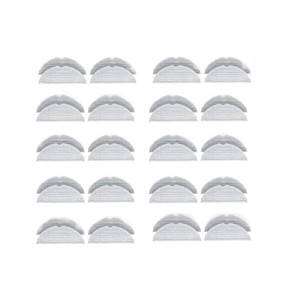 Mop Cloths Mops Accessories Compatible for Roborock S7 MaxV Ultra S7 Pro Ultra S8 (Color : 20 Pieces)