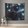 RLDOBOFE Future Robot Tapestry for Bedroom Aesthetic Wall Hanging Dorm Party Backdrop Poster Home Decor Tapestries 51 x 60 in view 2