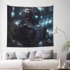 RLDOBOFE Future Robot Tapestry for Bedroom Aesthetic Wall Hanging Dorm Party Backdrop Poster Home Decor Tapestries 51 x 60 in view 3
