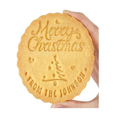 2025 Custom Christmas Cookie Stamp Set - Personalize Your Name with 3D Printing Great for holiday baking and gift giving(Design-D)