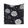 Dark Dandelion Wall Tapestry - Festive Home Decor And Versatile Accent 59x59in view 1