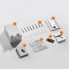AtEEco Retractable Indoor and Outdoor Clothes Wall Hanger Drying Rack Balcony Bathroom Invisible Clothesline Wire Rope (Color : E) view 3