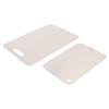 2 Pcs Stainless Steel Cutting Board, High Hardness Thickened Food Chopping Board, Space Saving, Durable Material, Use, Householdfor Fruits, Vegetables, and Meat view 1