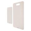 2 Pcs Stainless Steel Cutting Board, High Hardness Thickened Food Chopping Board, Space Saving, Durable Material, Use, Householdfor Fruits, Vegetables, and Meat view 2