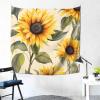 Bedbliss Yellow Sunflower Wall Tapestry - Festive Home Decor And Versatile Accent 59x59in view 4