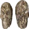 Sphalerite Aura Skull - Halloween decor, spooky polished stone sculpture 2 view 2
