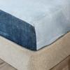 Bed Sheet Blue Night Sky Reactive Prined Bed Sheets and Pillowcase Drap de lit Sheet on Elastic,Type 2,120x200x25cm SSingle view 2