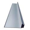 GRRICEPL Floating Wall Shelves, Aluminum Alloy Double-Sided Light-Emitting Shelves, Built-in Luminous LED Lights, Movable Laminate Shelf Creative Bookshelf (Color : Gray, Size : 150x15cm) view 1