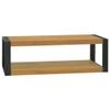THOYTOUI Wall-Mounted Bathroom Cabinet 43.3"x17.7"x13.8" Solid Wood Teak view 1