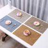 Table mat, Leather placemat, Double-Sided Western placemat, Waterproof and Insulating mat view 2