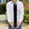 AtkitS Beautiful Natural Obsidian Hexagon Pillar Healing Crystal Point Wand Home Decorations Natural Mineral DIY Gift (Size : 600-650g) view 3