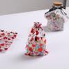 BETAM J&Rey Home 100 Pcs Wedding Organza Drawstring Bag Small Jewelry Pouch Bag,Party Favor Bags (3.5"x4.75", Red) view 3
