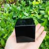 AtkitS Beautiful Natural Obsidian Cube Crystal Square Gift Decoration (Size : 4cm) view 2
