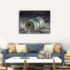 100 Dollar Bill Cash Currency Money Poster Decorative Painting Print Modern Home Bedroom Living Room Decoration Canvas Wall Art Aesthetic (Framed,1620inch) view 3
