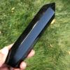 AtkitS Beautiful Natural Obsidian Quartz Crystal Pointed Stick Home Decoration (Size : 150-200g) view 2