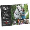 NIWAHO Custom Horse Photo Blanket  Personalized Pony Memorial Gift for Girls, 40x50 Inch Equestrian Remembrance Throw, Unique Tribute for Horse Lovers, Sympathy Keepsake Blanket view 1