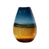 YIORYO Modern Glass Vase, Light Luxury Gradient Glass Vase,Large Flower Vases for Home, Office, Decor, Wedding Centerpieces (Size : Large) view 1