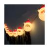 DEFRAT Christmas Decoration, Atmosphere Lighting, Room Decoration, Christmas Tree Hanging Lights, Snowman (Size : Santa Claus C) view 1