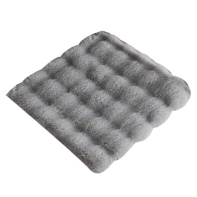 GIFZES Chair Slipcover Solid Color Chair Cushion Wear Resistant Extra Soft Thick Washable Dining Chair Cushion Thickened Seat Pad Throw Pillow Grey 40x40cm
