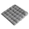 GIFZES Chair Slipcover Solid Color Chair Cushion Wear Resistant Extra Soft Thick Washable Dining Chair Cushion Thickened Seat Pad Throw Pillow Grey 40x40cm view 1