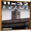 11x32 Frame Honey Pecan Brown Solid Wood Picture Frame | 0.75 Inch Moulding Width | 0.5 Inch Rabbet Depth | Includes UV Acrylic Plexiglass, Acid Free Foam Backing Board and Hanging Hardware view 1