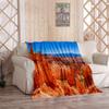 Svnthqp National Park Flannel Throw Blanket Bryce Canyon Boulder Utah Warm Lightweight Cozy Blanket for Bedroom Living Rooms Sofa Couch 60x80 Inch view 4